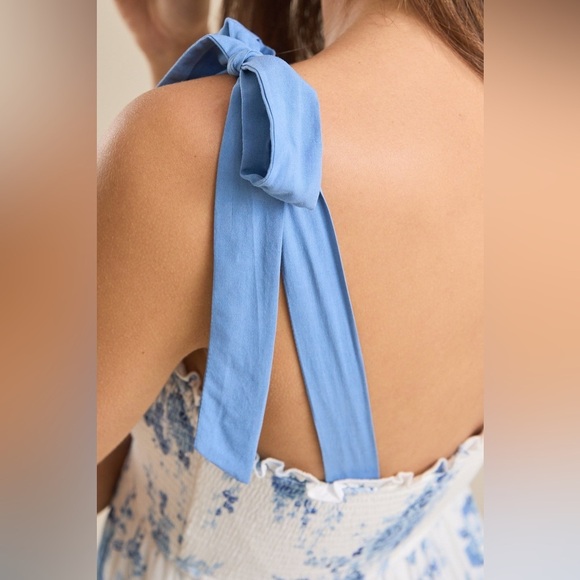 New! Altar’d State Cottagecore Floral Smocked Tiered Midi Dress Size XXL - Picture 5 of 15